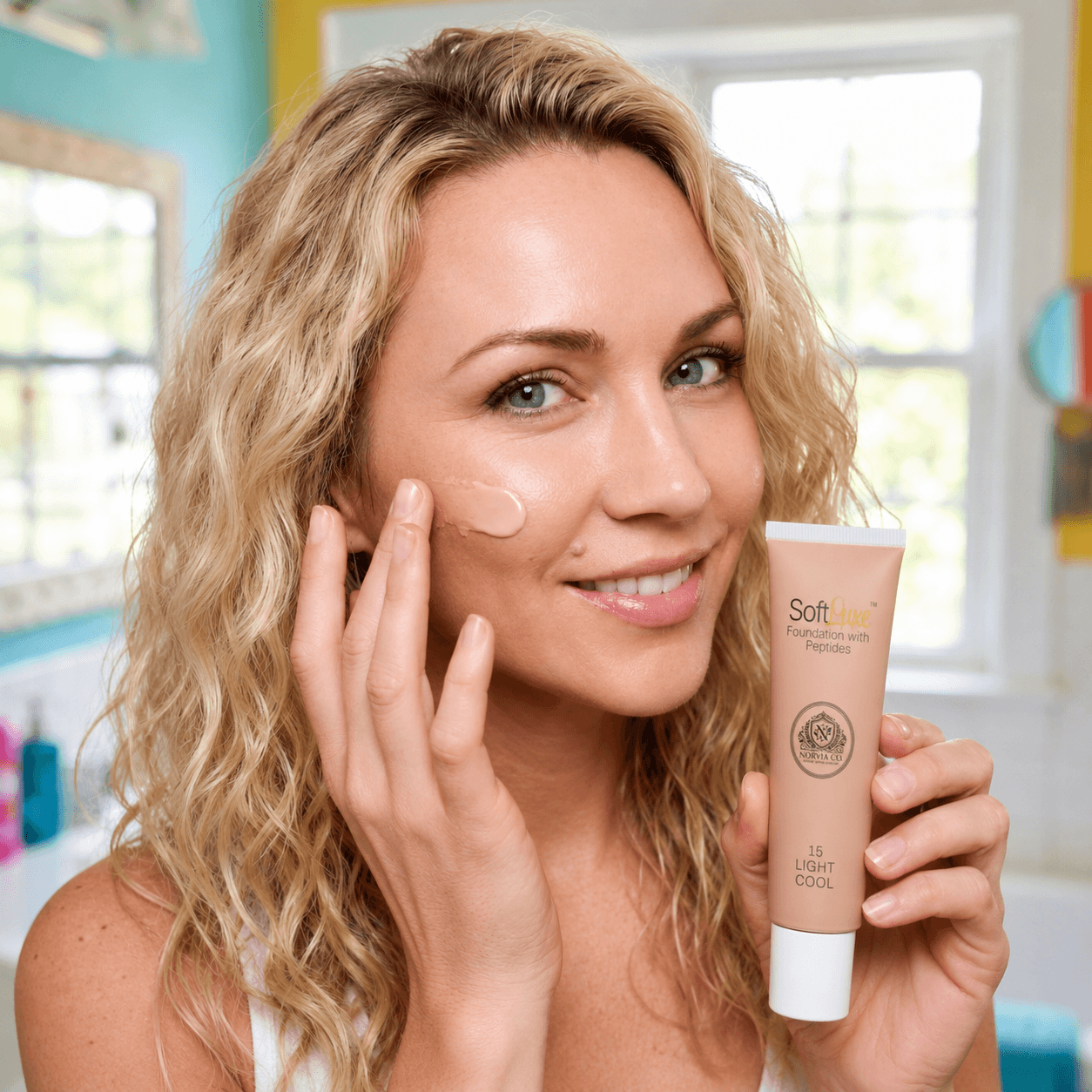 Foundation with Peptides - Buildable Coverage for Natural Glowing