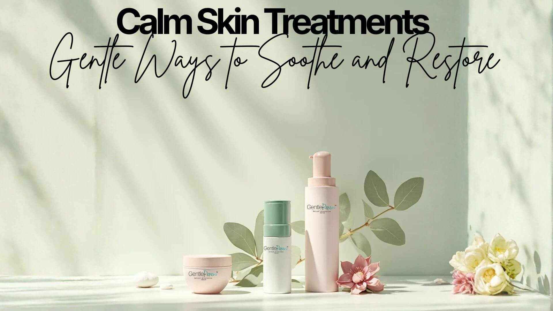 Calm Skin Treatments - Calm Skin Treatments Gentle Ways to Soothe and Restore