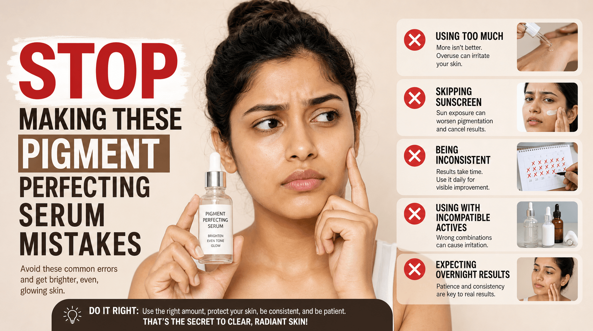 Stop Making These Pigment Perfecting Serum Mistakes | Norvia Co