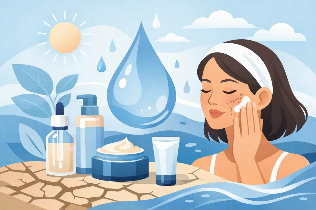 Skincare Routine for Dehydrated Skin