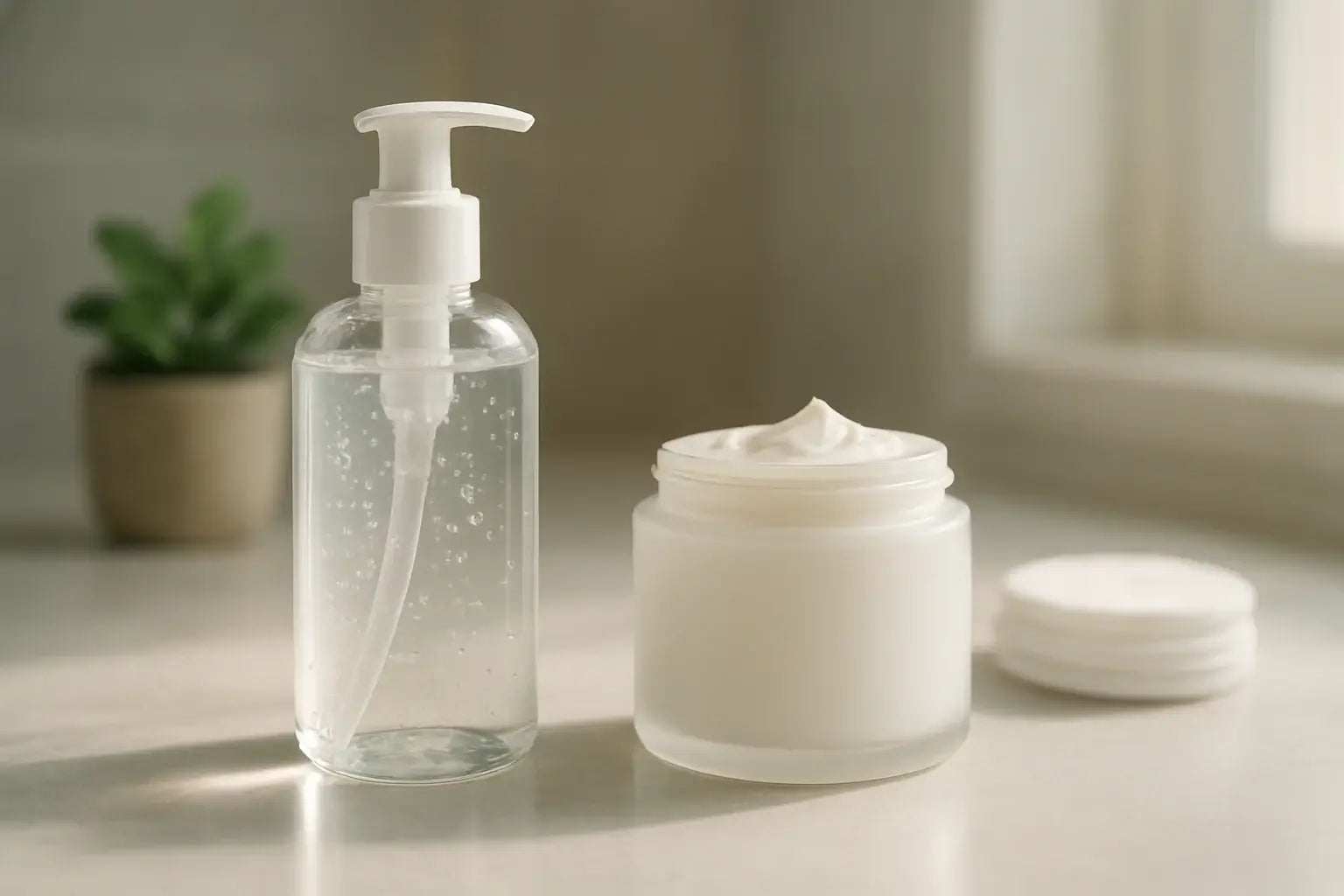 comparison of gel vs cream cleansers for different skin types and needs