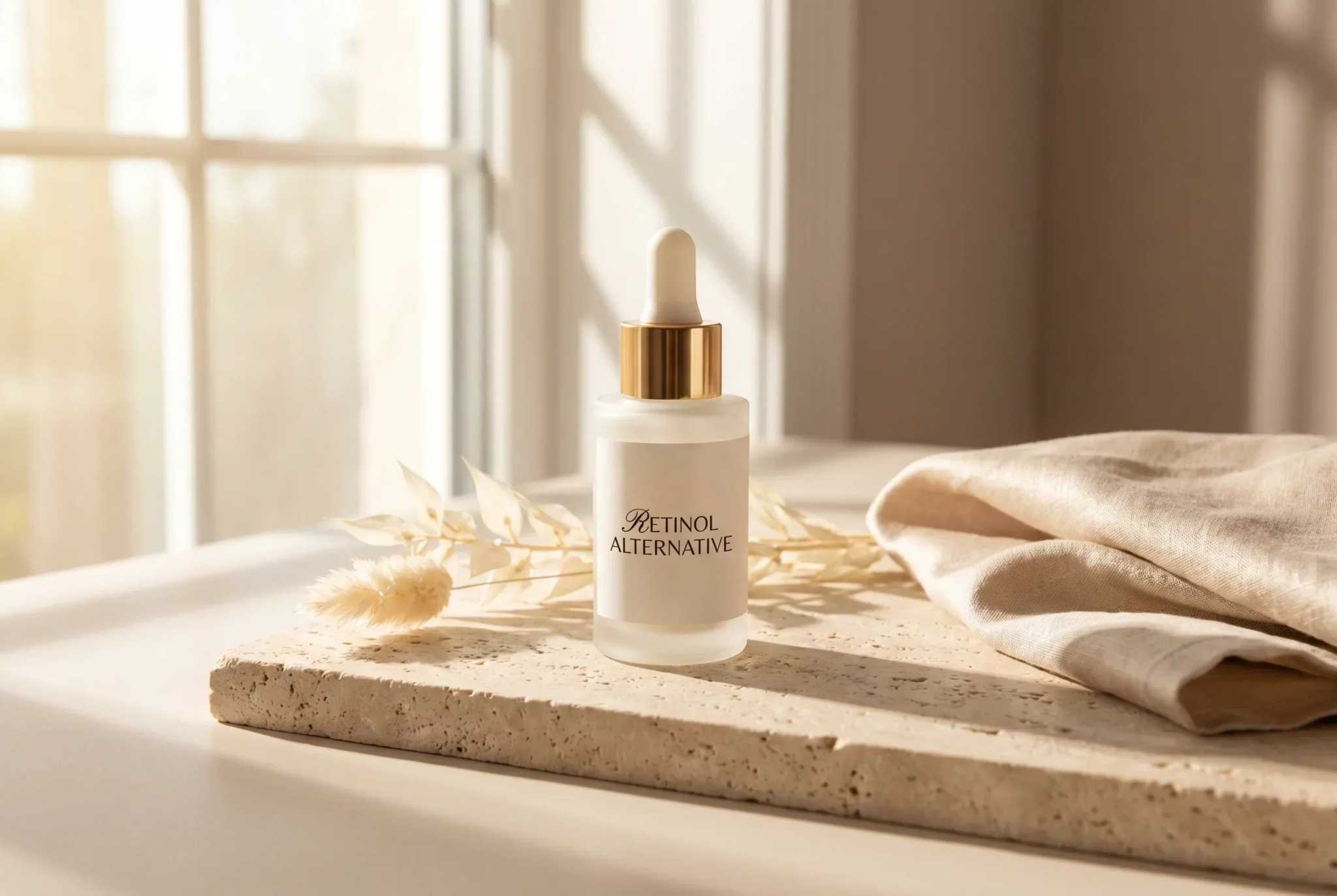 Norvia Co Retinol Alternative Oil Serum bottle and packaging for sensitive skin review 2026
