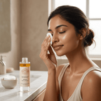 GentleRenew™ Biphasic makeup remover bottle with oil and water phases for gentle daily cleansing and hydration