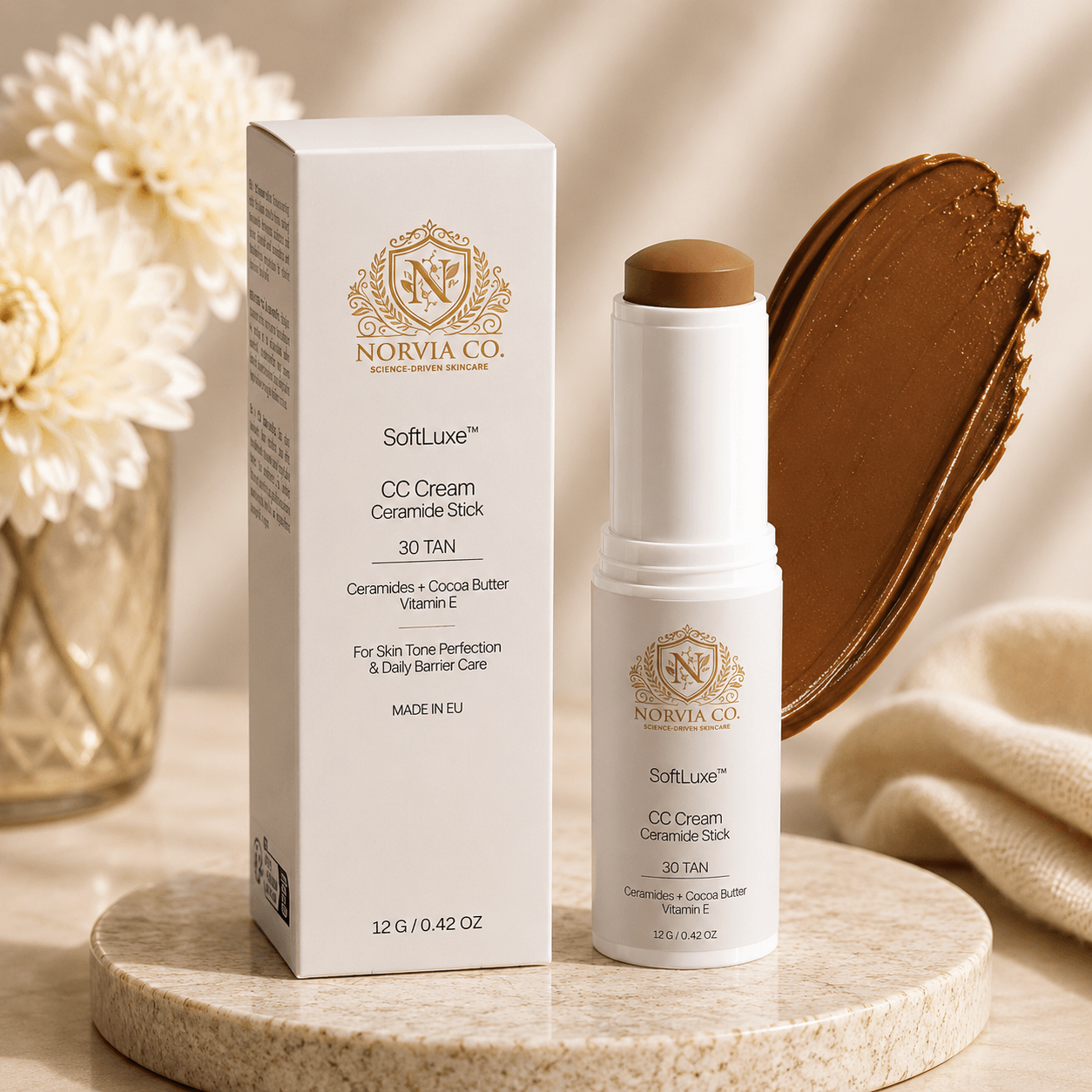 SoftLuxe CC Cream Ceramide Stick for lightweight coverage and hydration