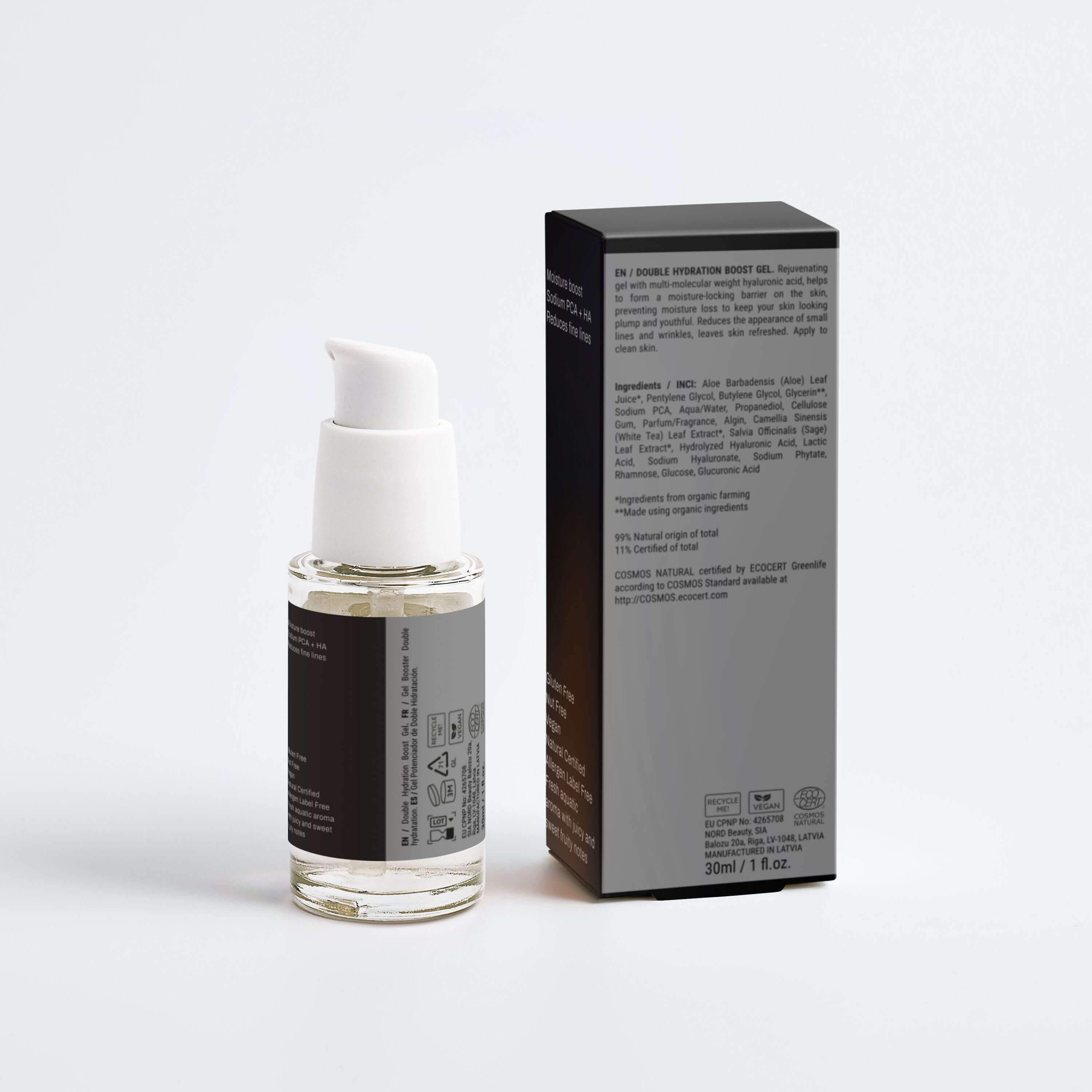 Double Hydration Gel with Hyaluronic Acid
