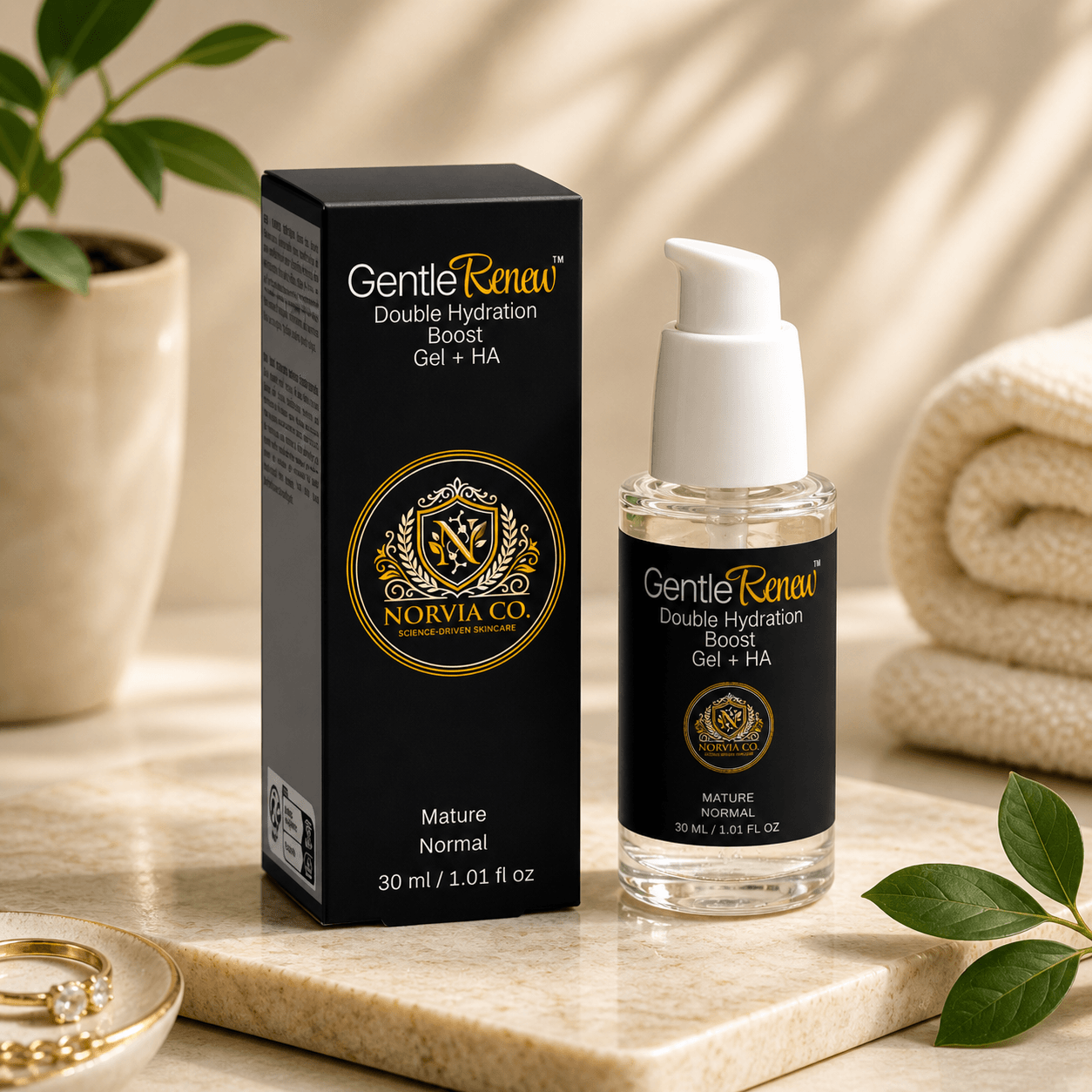 Double Hydration Gel with Hyaluronic Acid