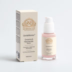 Norvina Co. skincare serum bottle and box on a light gray background