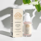 Norvina Co. skincare product with packaging on a light background
