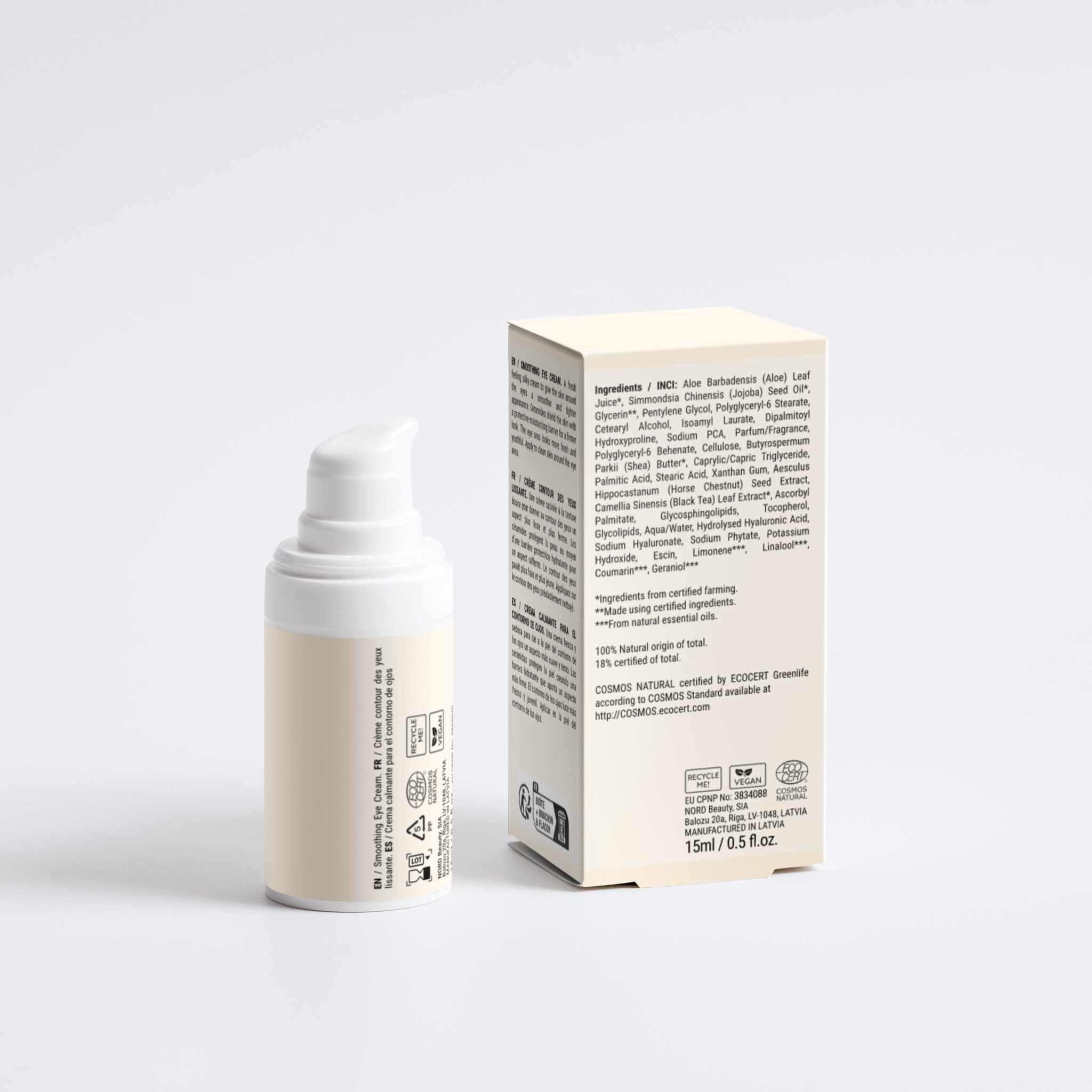 GentleRenew™ Eye Cream for Dark Circles tube with hydrating formula for brighter under-eye skin