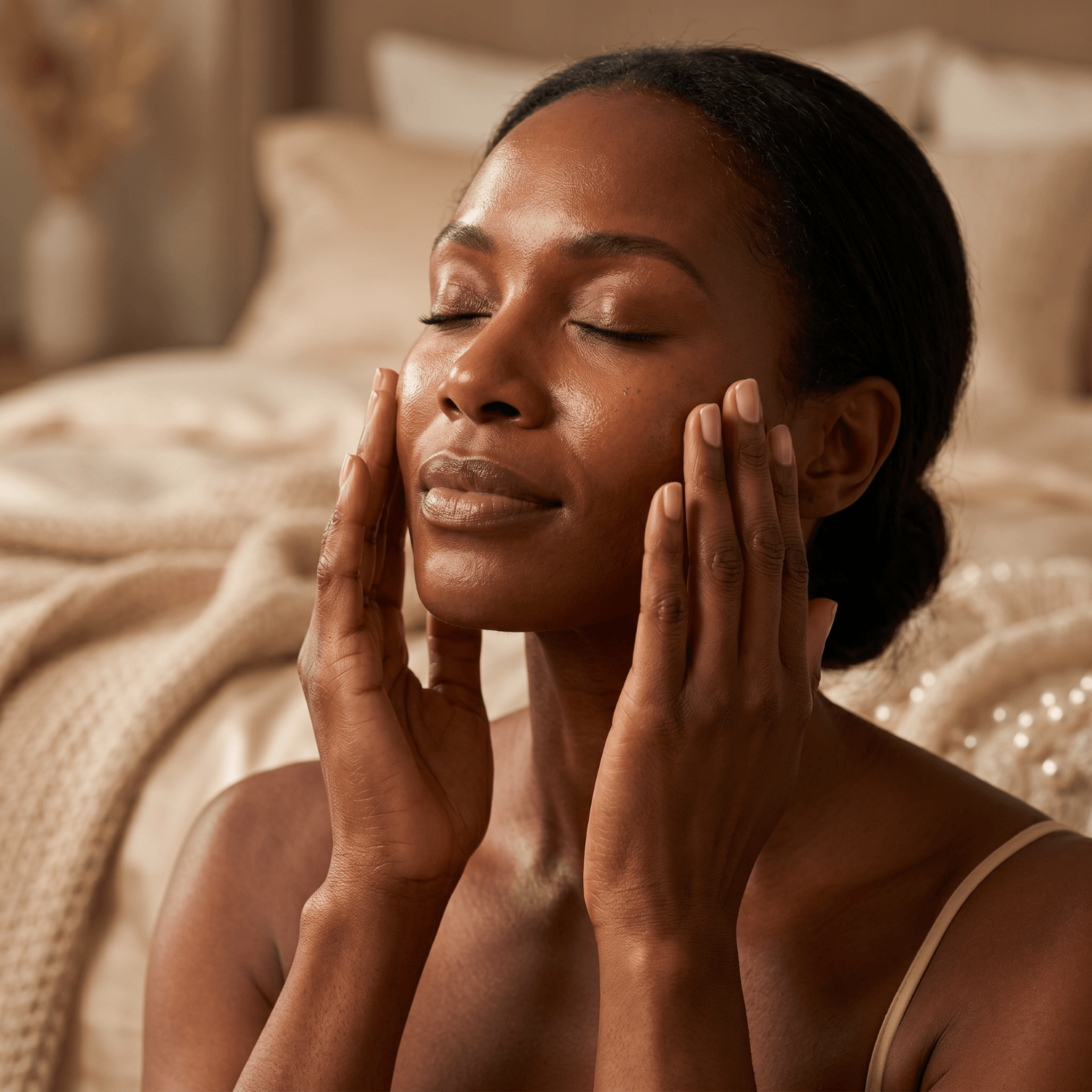 Bottle of GentleRenew Retinol Alternative Serum with natural ingredients for daily skincare