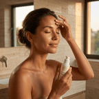 GentleRenew Retinol Alternative Serum bottle with natural ingredients for skin renewal and hydration