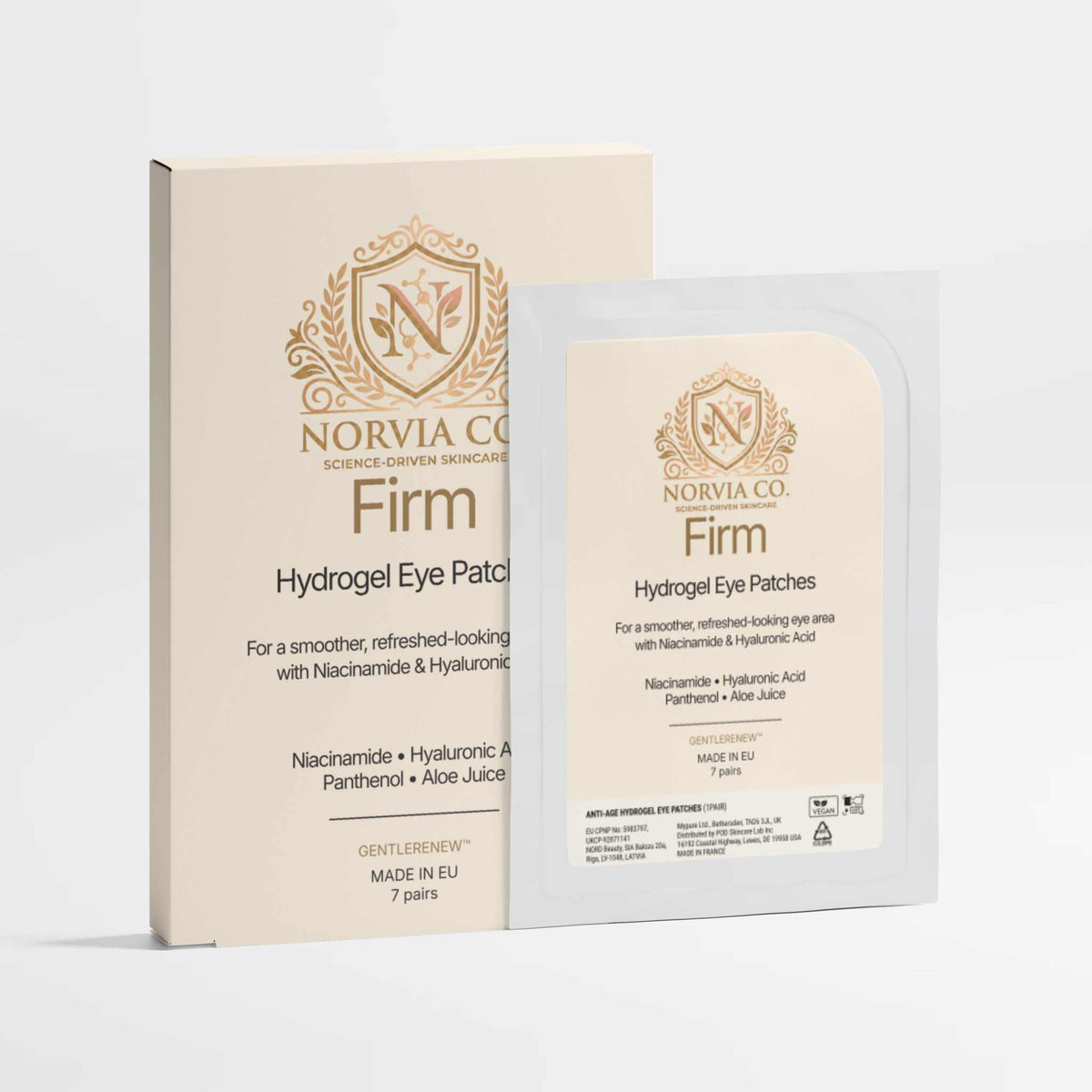 Firm Hydrogel Eye Patches