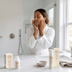 GentleRenew™ Skincare Routine Set with peptide serum, eye cream, and day cream for anti-aging hydration and smooth skin