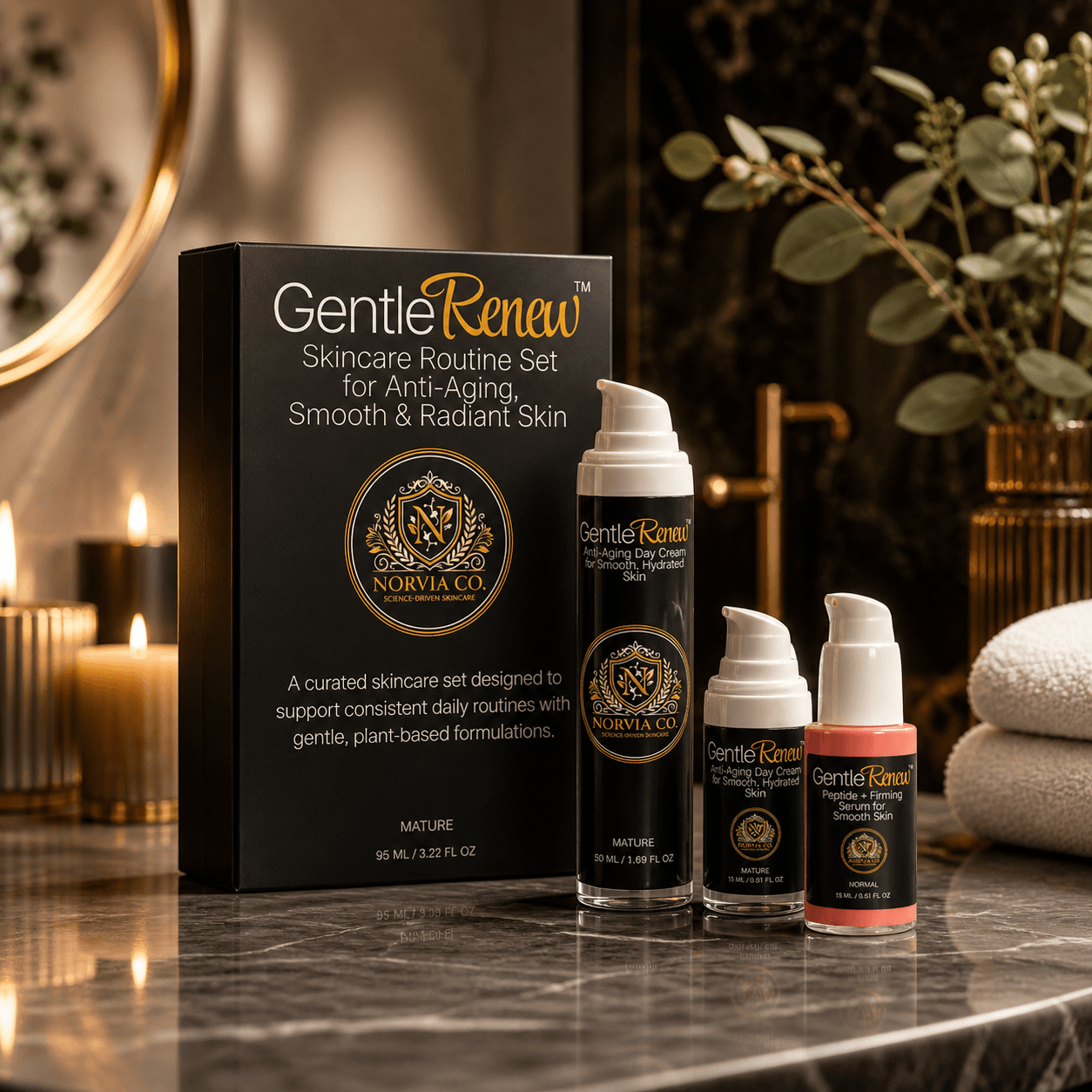 Skincare Routine Set for Anti-Aging