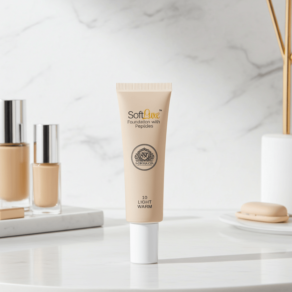 Foundation with Peptides - Buildable Coverage for Natural Glowing