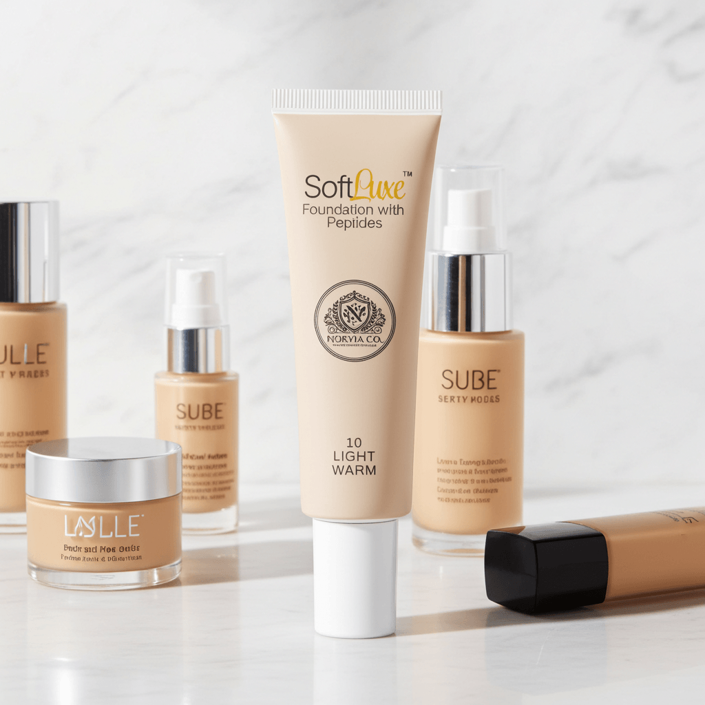 Foundation with Peptides - Buildable Coverage for Natural Glowing