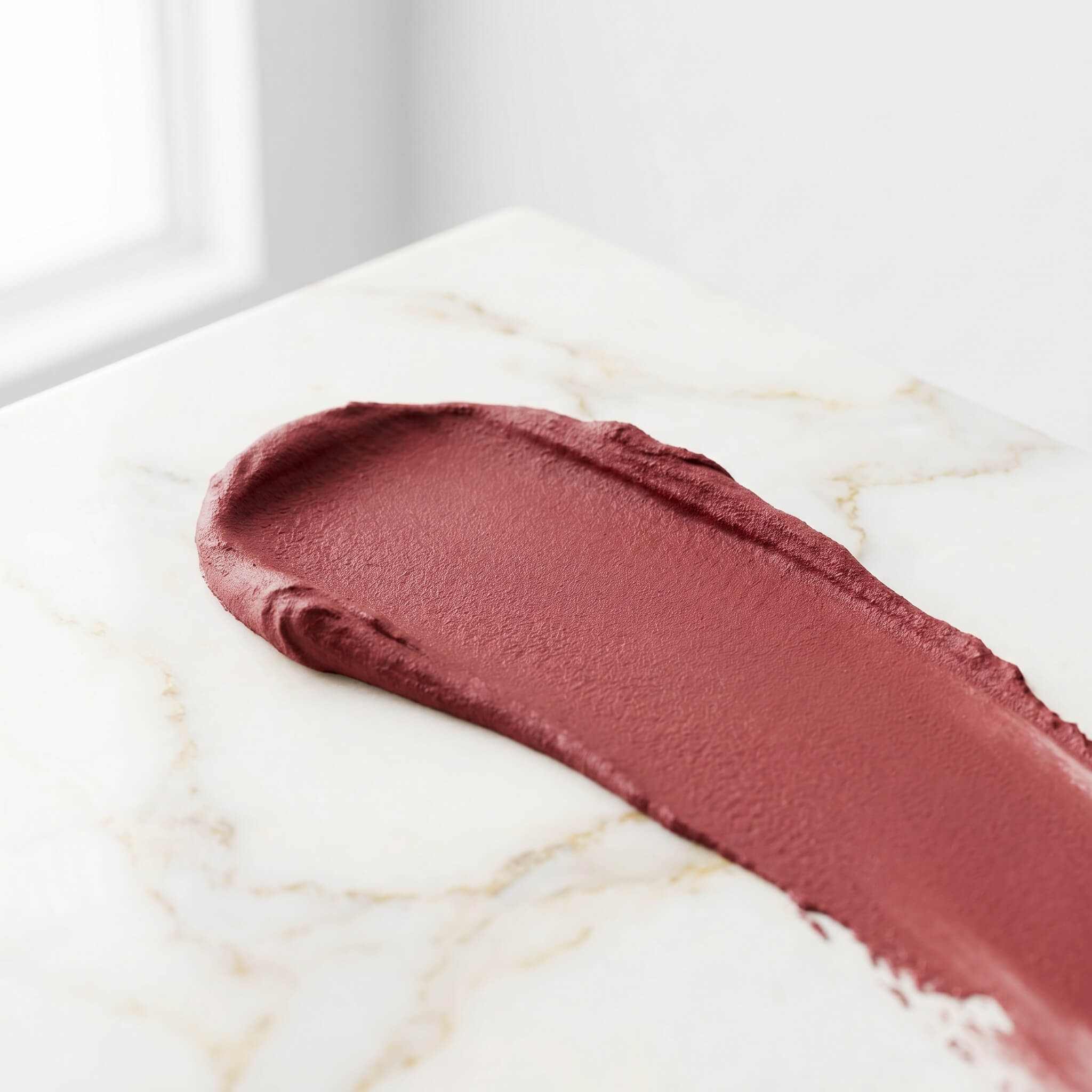 SoftLuxe™ Matte Lipstick in Terracotta Nude and Dusty Rose shades with velvety satin-matte finish and nourishing formula