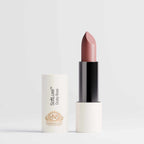 SoftLuxe matte lipstick in terracotta nude and dusty rose with nourishing shea butter and blueberry seed oil