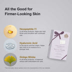 Anti-Age Peptide key ingredients: Hexapeptide-11, Hyaluronic Acid, Ginkgo Biloba