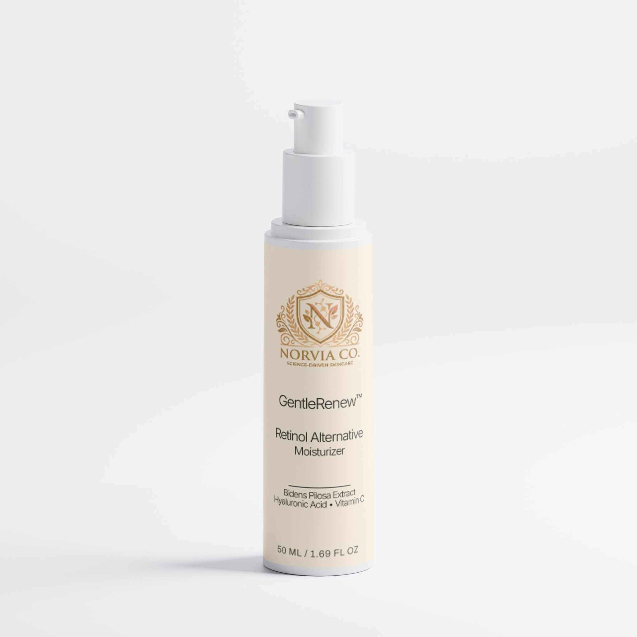 GentleRenew Retinol Alternative Moisturizer tube with plant-based skincare for sensitive skin and anti-aging benefits