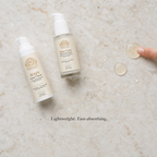 Lightweight serum texture of the Norvia Co. Even Tone Routine Set