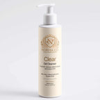 Gel Cleanser for Oily Skin in a cream-colored bottle with a white pump and gold label detailing